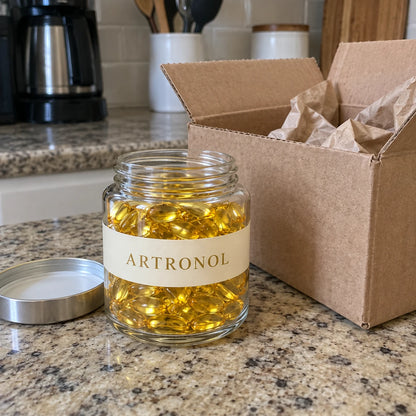 Artronol – capsule dorate, dettaglio del prodotto 3