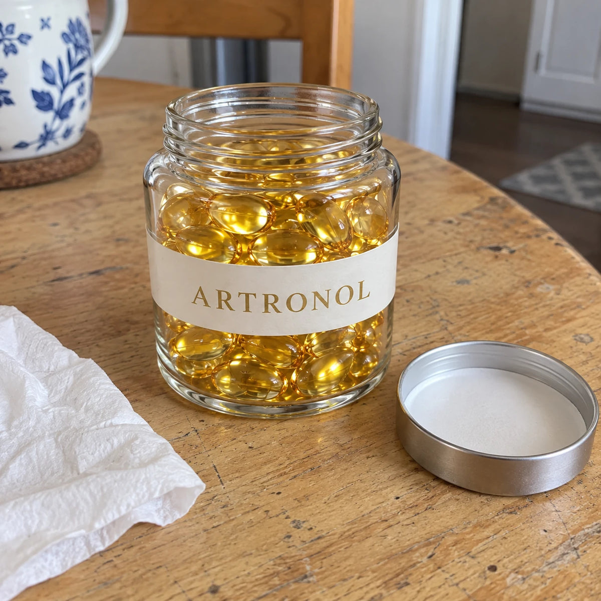 Artronol – capsule dorate, dettaglio del prodotto 9