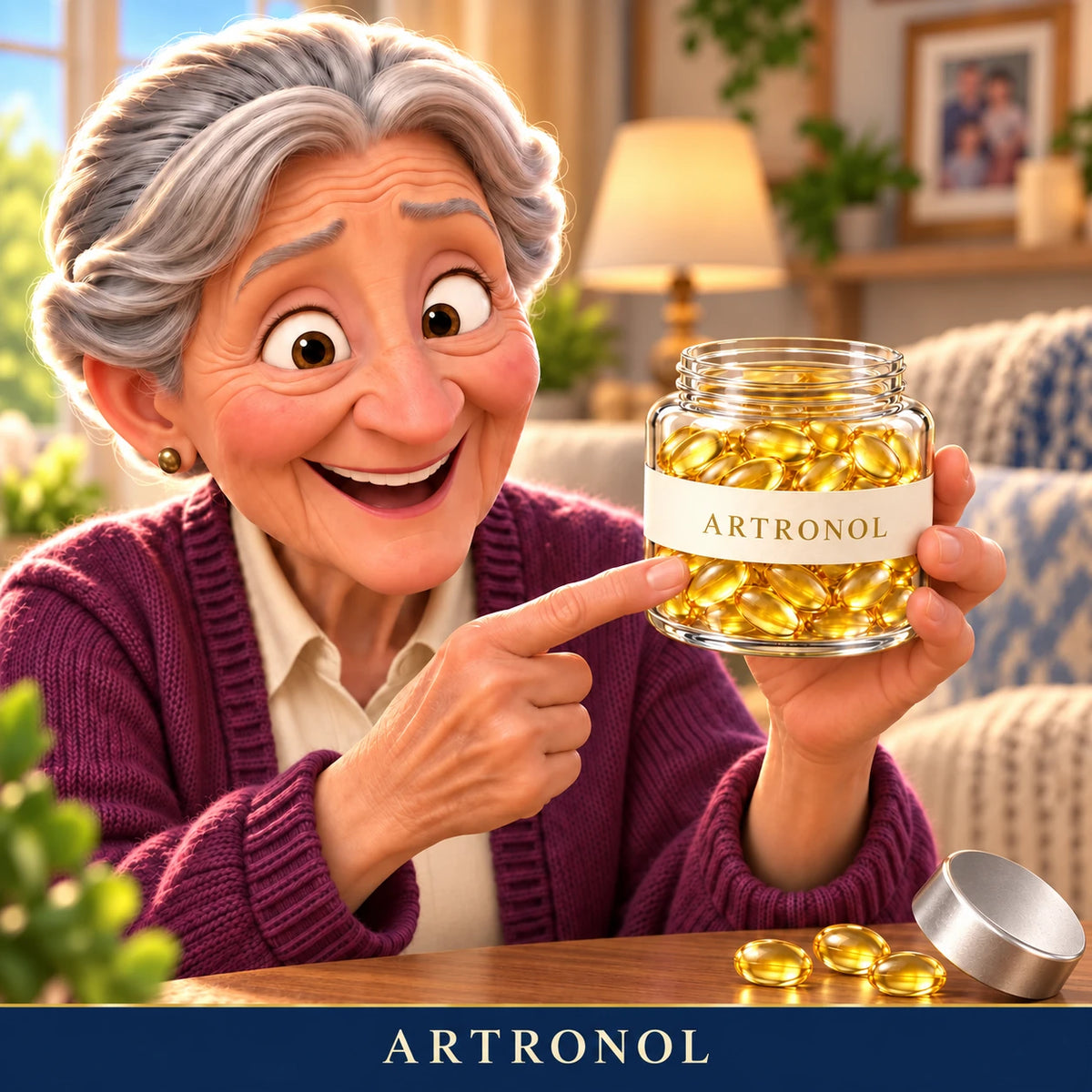 Artronol – capsule dorate